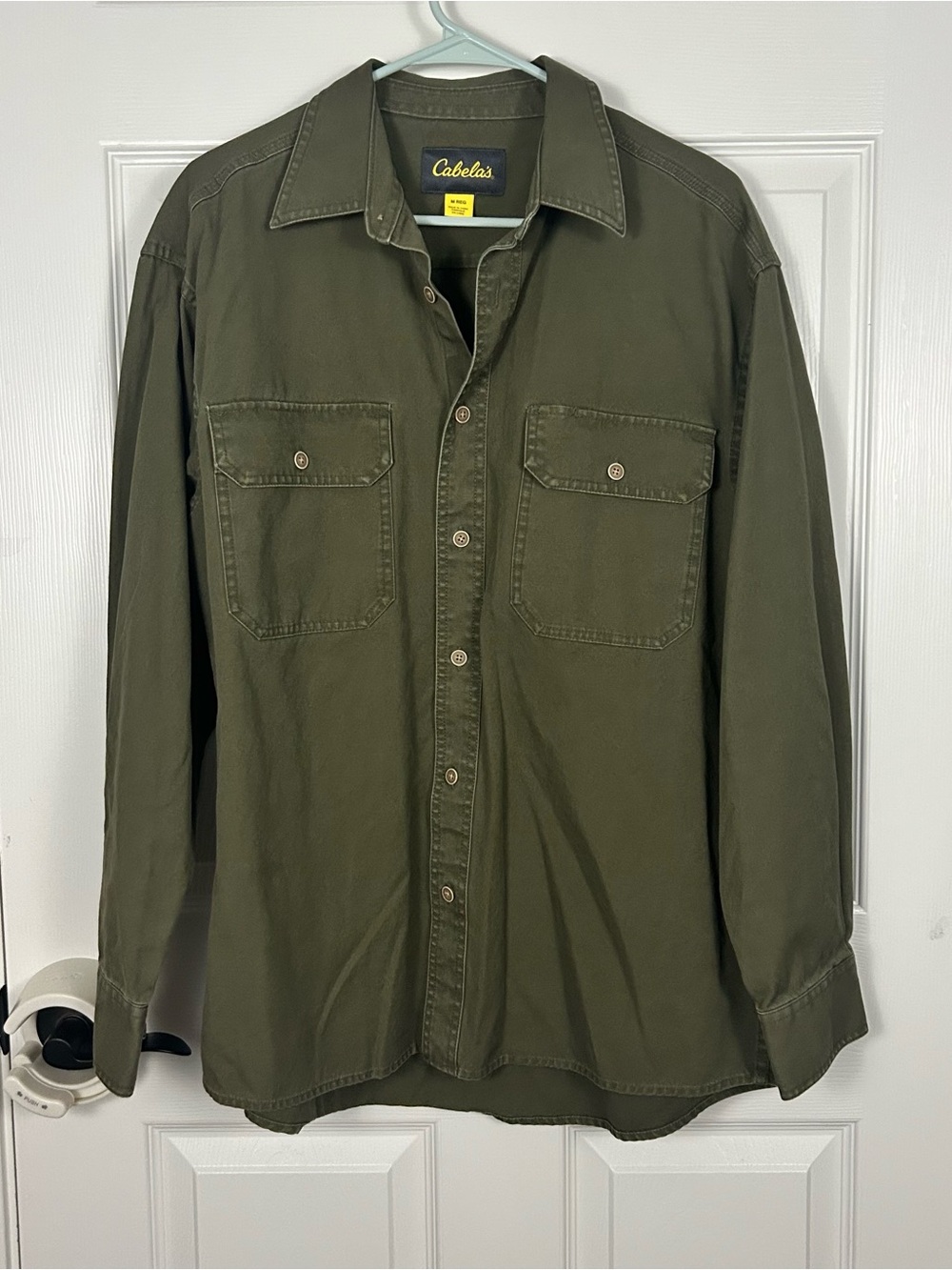 Cabela's 100% Cotton Utility Button Down Shirt Men’s Medium